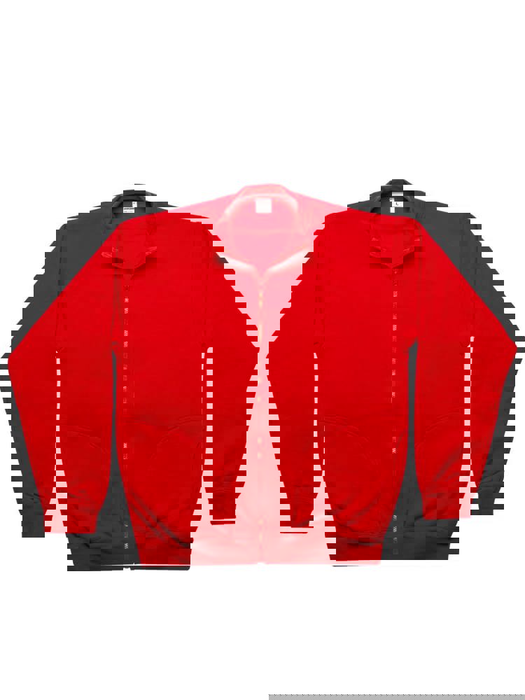 BS Explorer full zip sweater, 280 gr/m² - Red (PMS 186c)