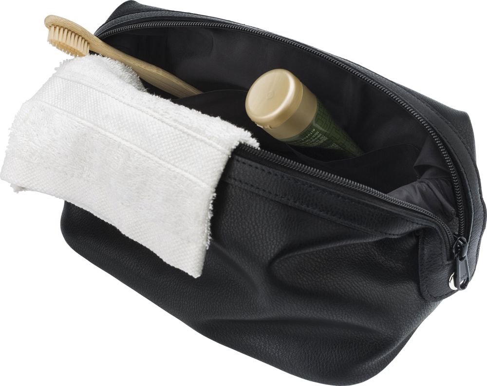 Leather toiletry bag Flynn