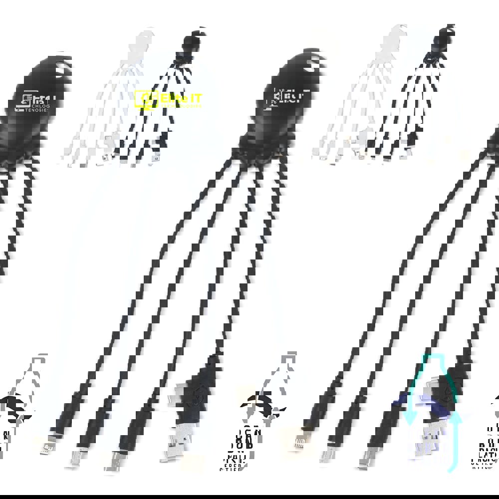 4009 - Xoopar Octopus OBP cable Ocean Bound Plastic