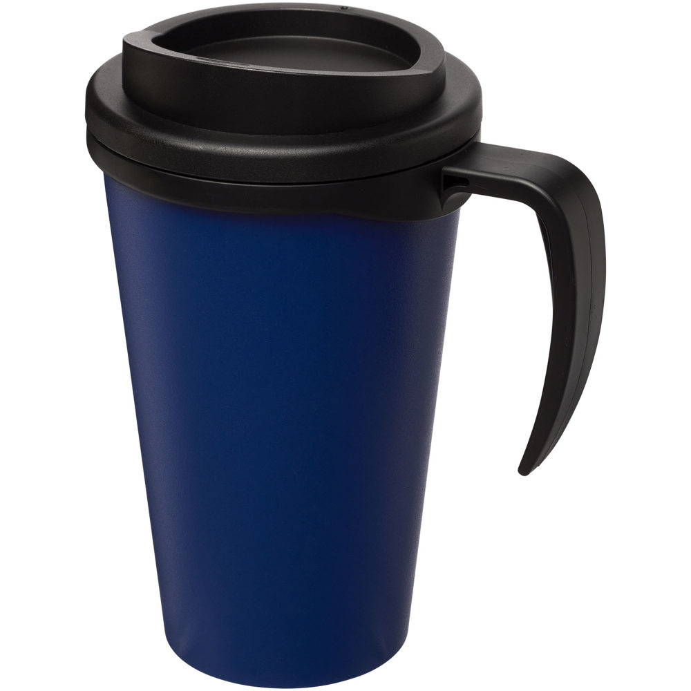 Americano® Grande 350 ml insulated mug - Blue, Black