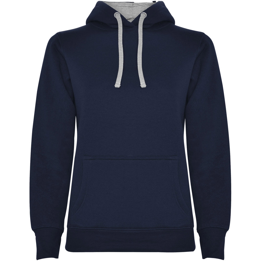 Urban Kapuzenpullover für Damen - marineblau, marl grau