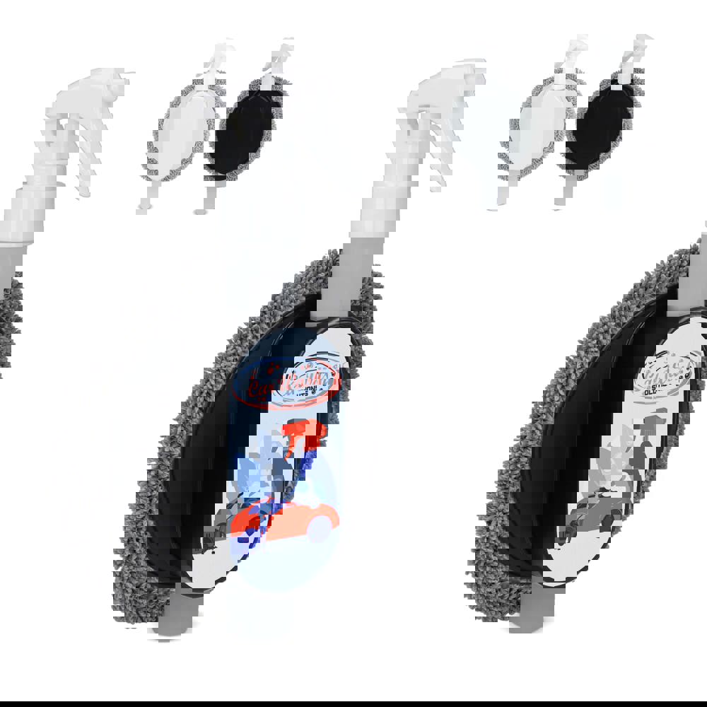 2-in-1 spray and cleaning rag