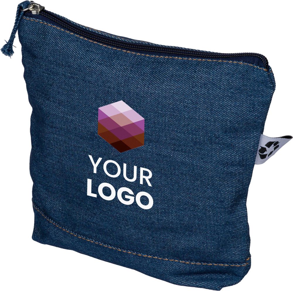 Gerecycled denim toilettas Orin