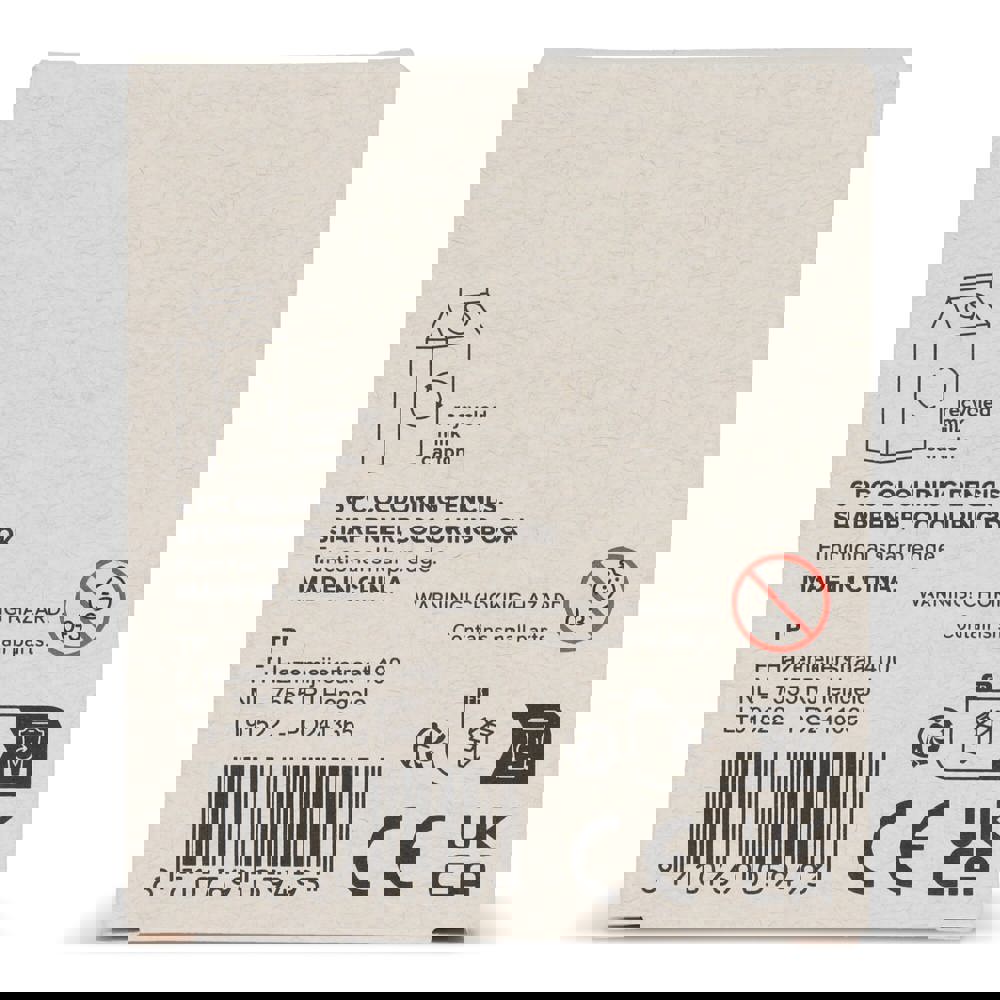 8 piece colouring set in recycled milkcarton box