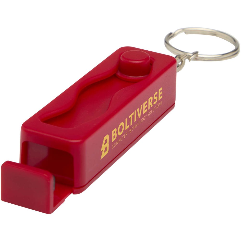 Aggia recycled plastic phone stand with fidget toy