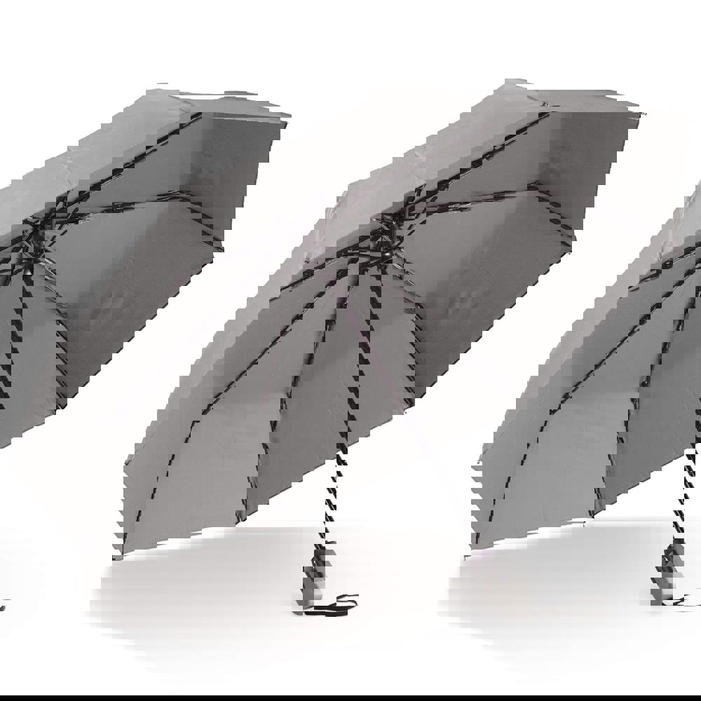 Deluxe foldable umbrella 22” auto open auto close - Grey
