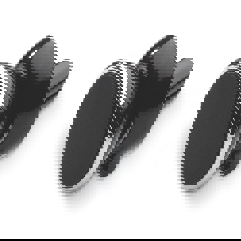 Air vent holder magnetic - Black / Silver