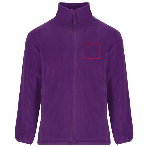 Artic kids full zip fleece jacket