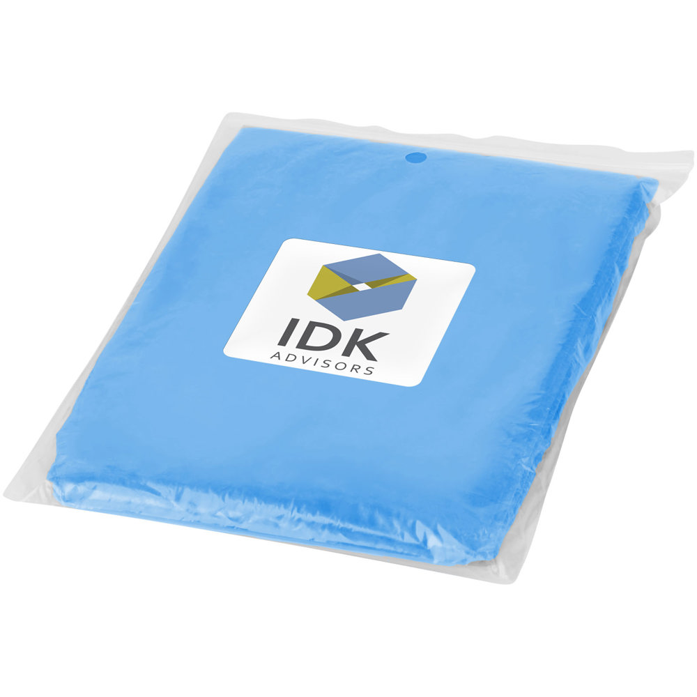 Ziva Einweg Regenponcho mit Hülle