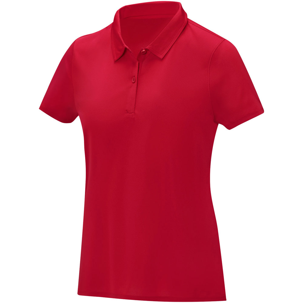 Deimos short sleeve women's cool fit polo - red