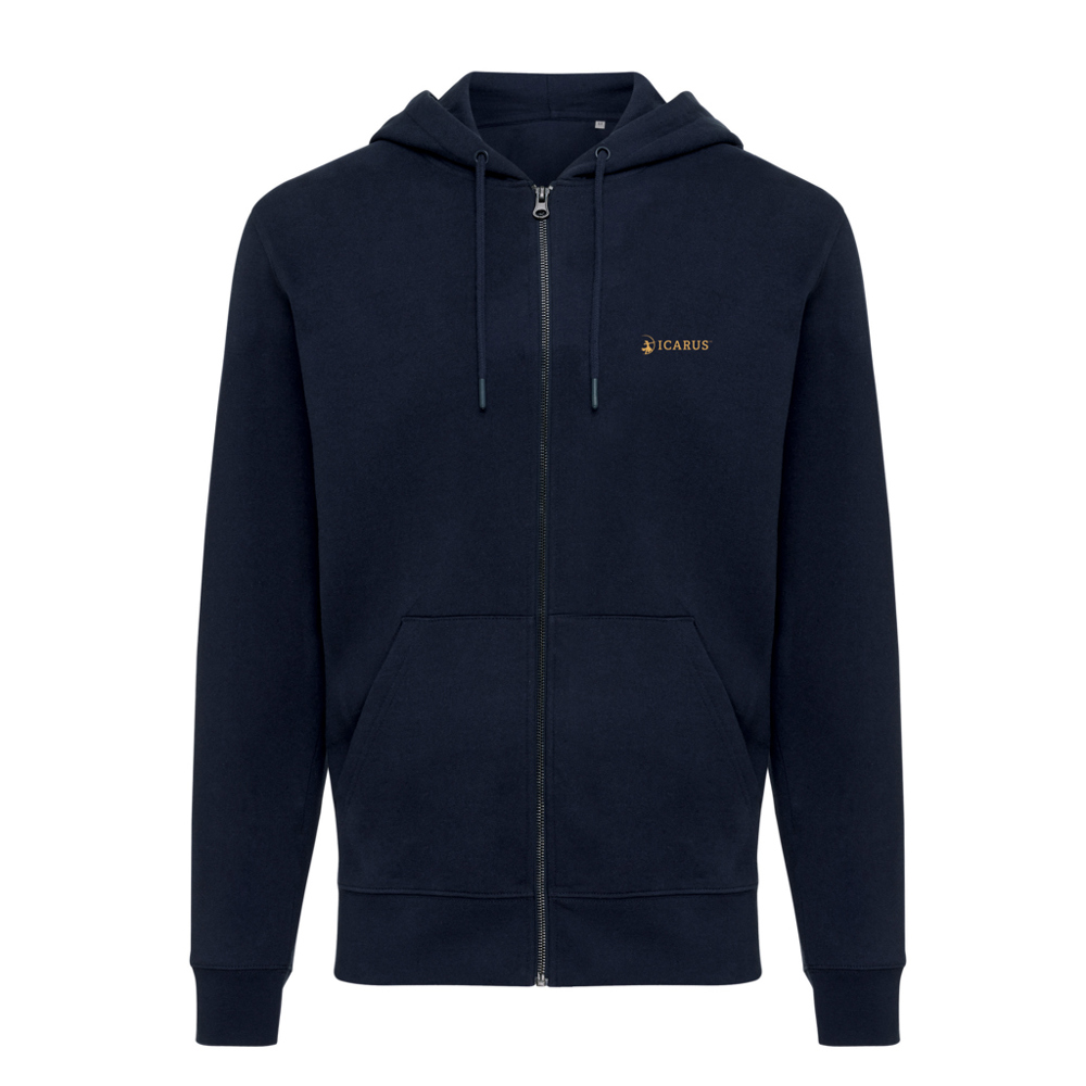 IQONIQ Abisko Zip-Kapuzenpullover aus recycelter Baumwolle