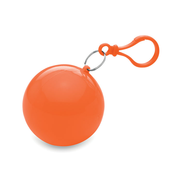 NIMBUS - Poncho in round container - Orange