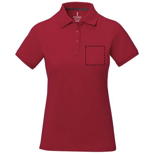 Calgary short sleeve women's polo