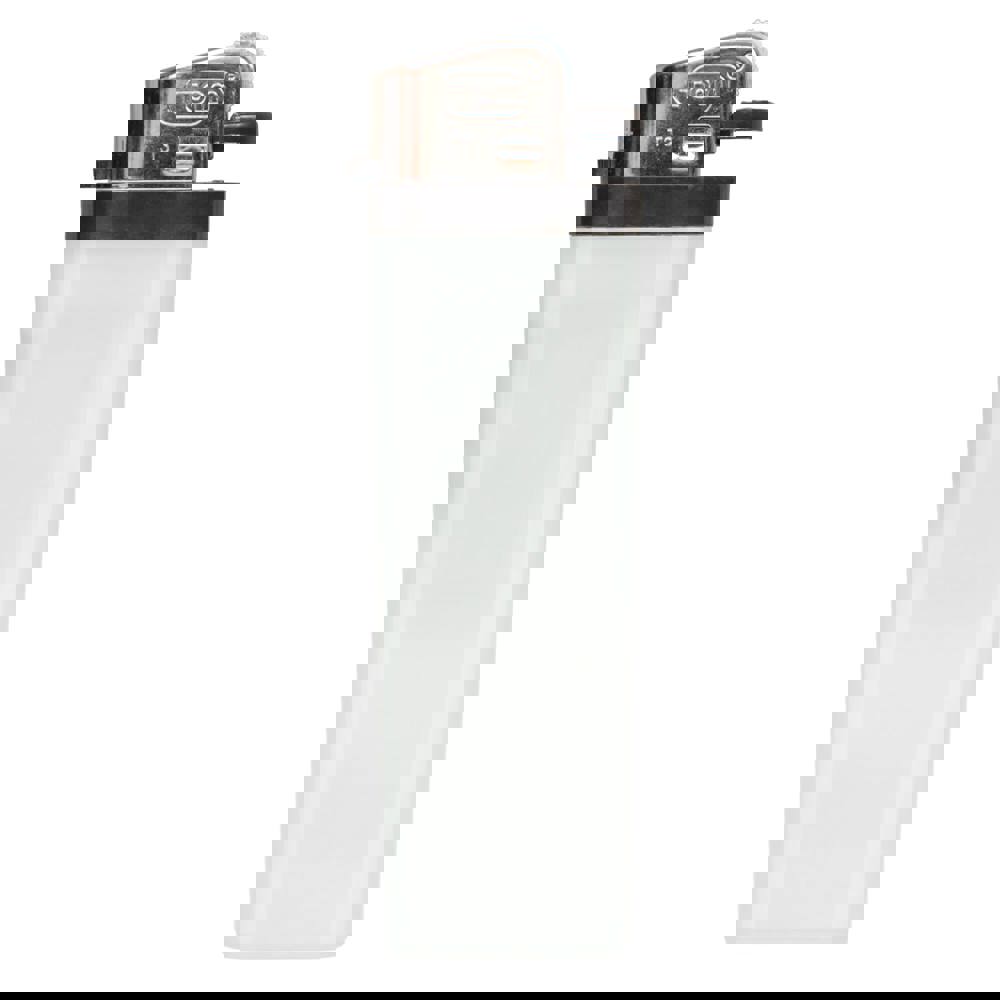 Burn, disposable lighter - White