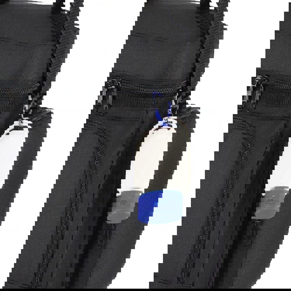 Sonnenschutzlotion mit Karabiner SPF30 aus recyceltem Material