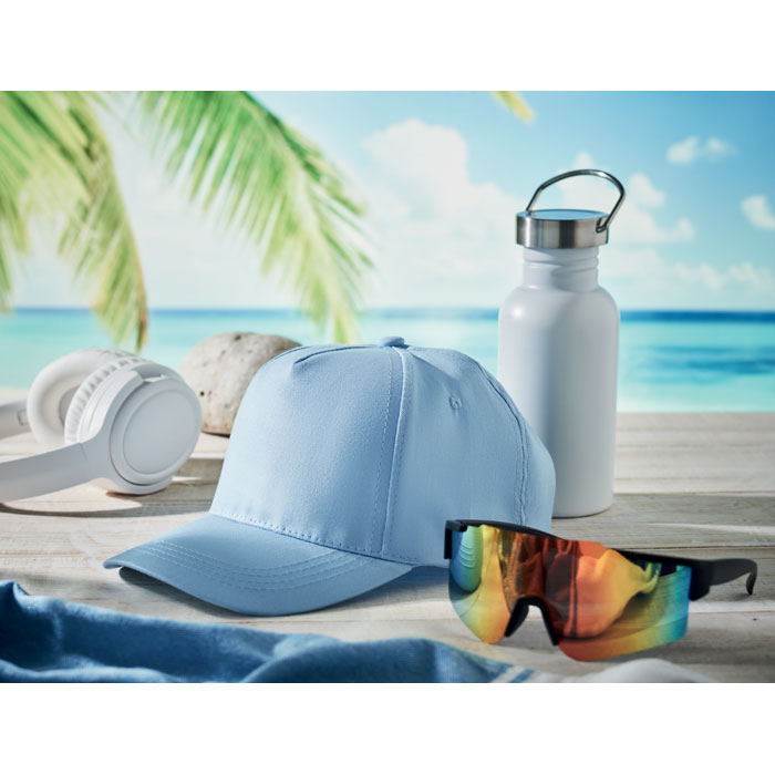 BUZZ - 5 panel baseball cap 160 gr/m