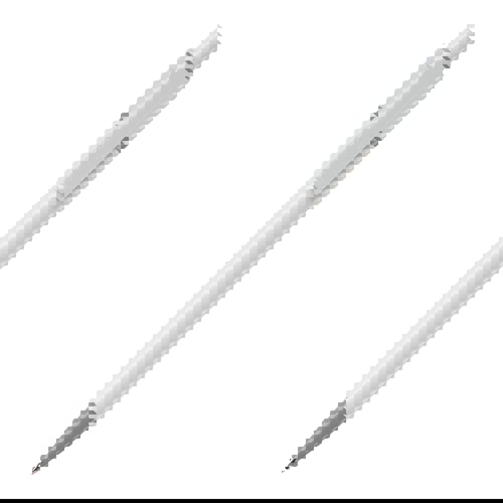 Ball pen Baron hardcolour (RX210 refill) - White / Grey