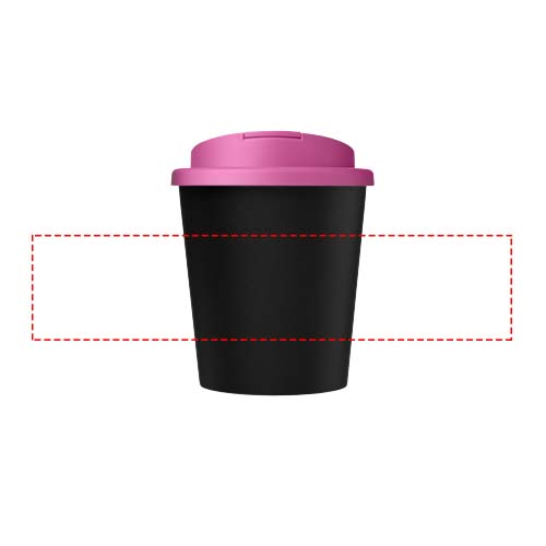Americano® Espresso Eco 250 ml recycled tumbler with spill-proof lid 