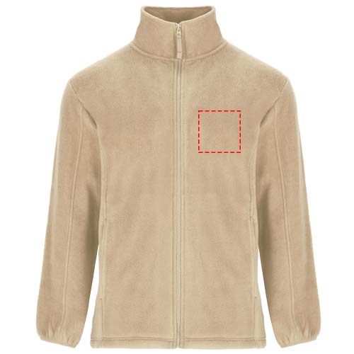 Artic men's full zip fleece jacket