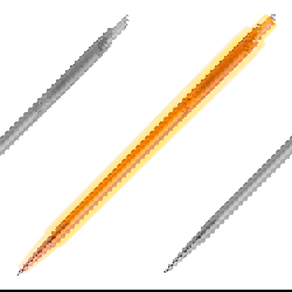 Ball pen Baron '03 Happy Frosty - Transparent / Orange