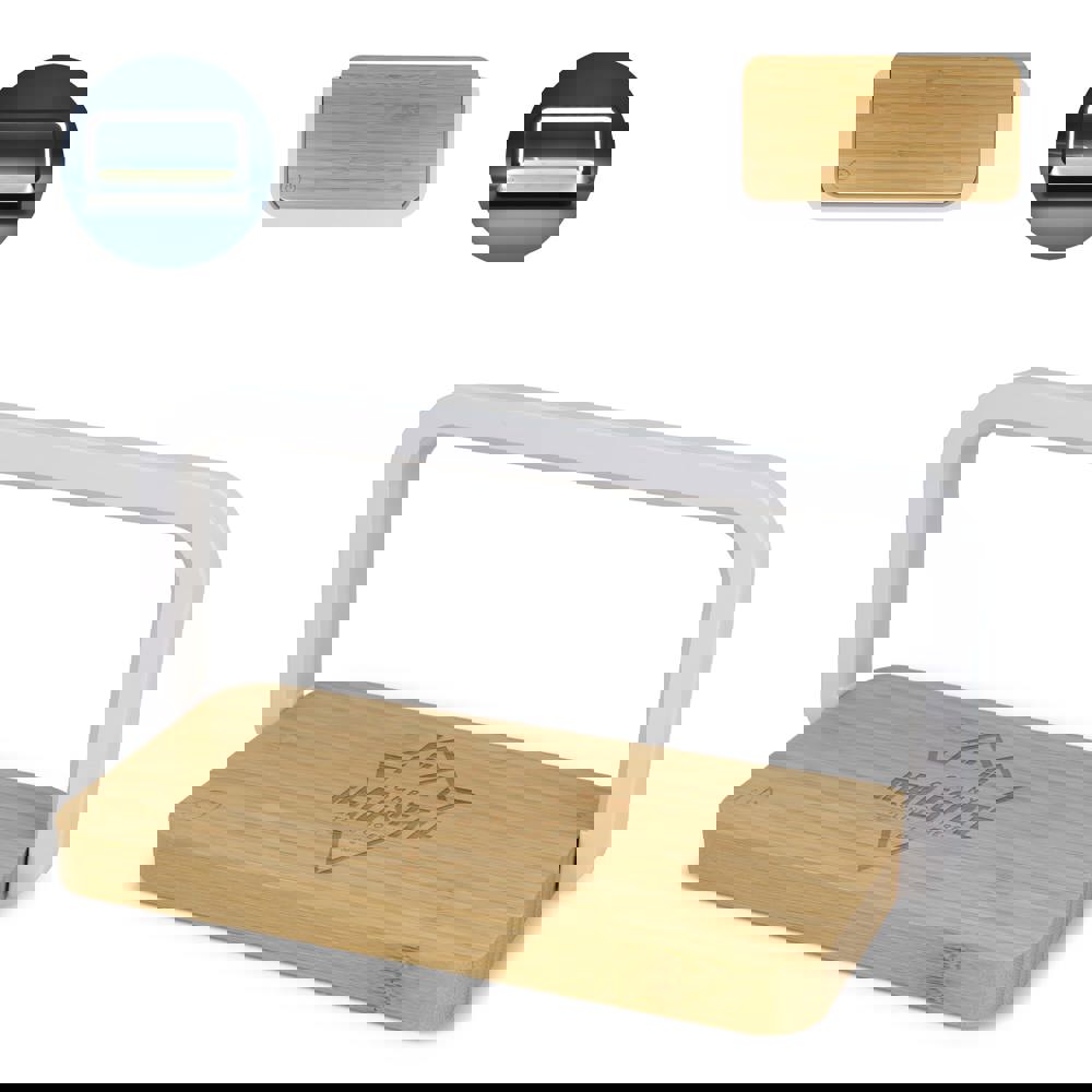 15W Wireless Charger with Dimmable LED Lamp