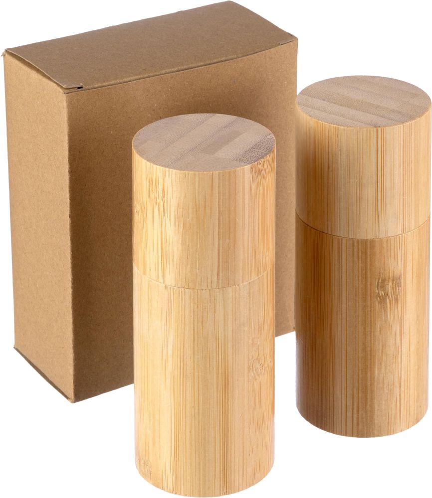 Bamboo salt and pepper mill Christine