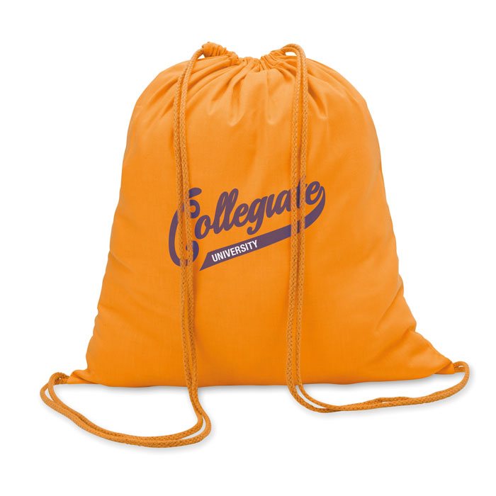 COLORED - 100gr/m² cotton drawstring bag