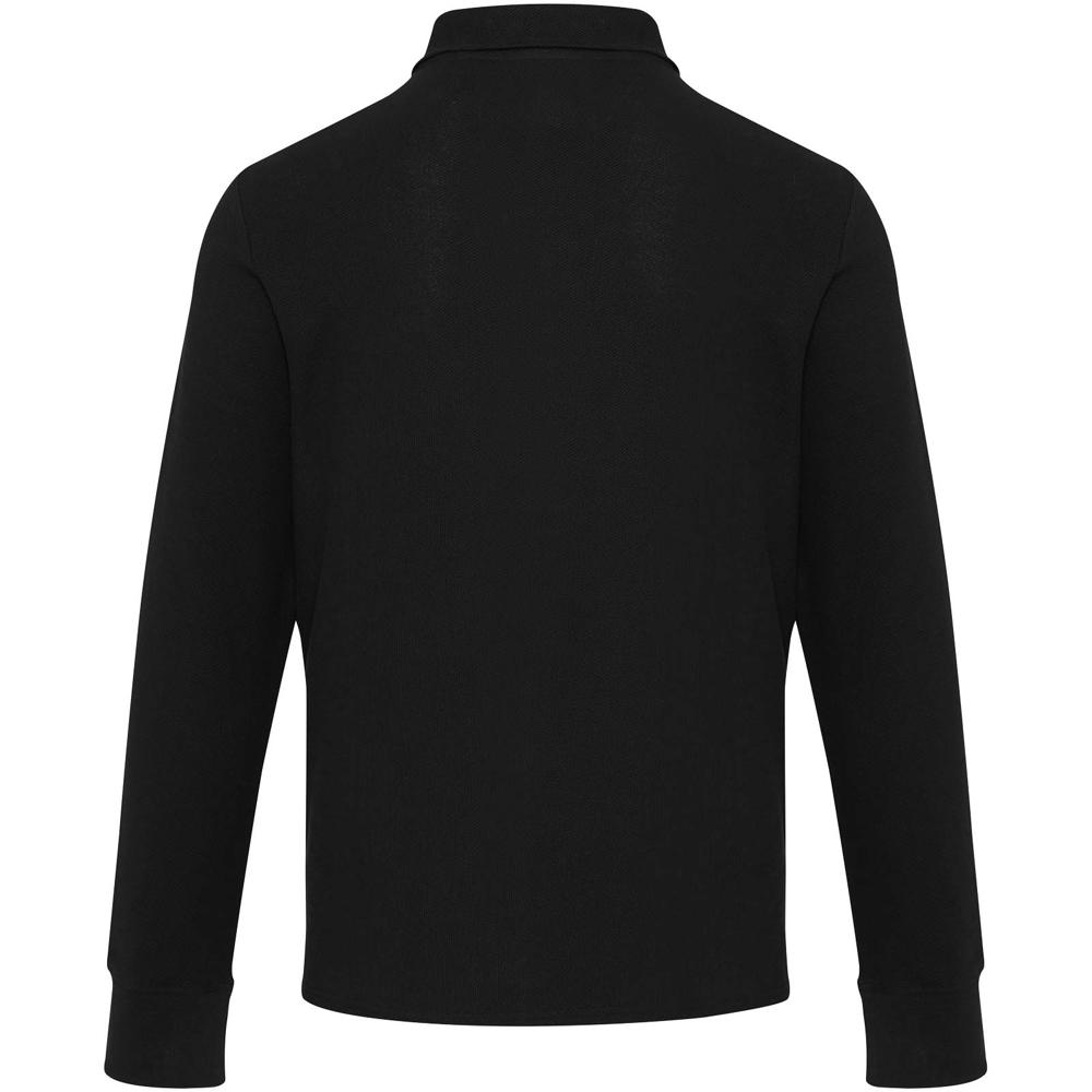 Apollo uniseks half-zip poloshirt met lange mouwen