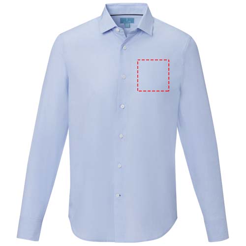 Cuprite Langarm Shirt aus Bio-Baumwolle für Herren