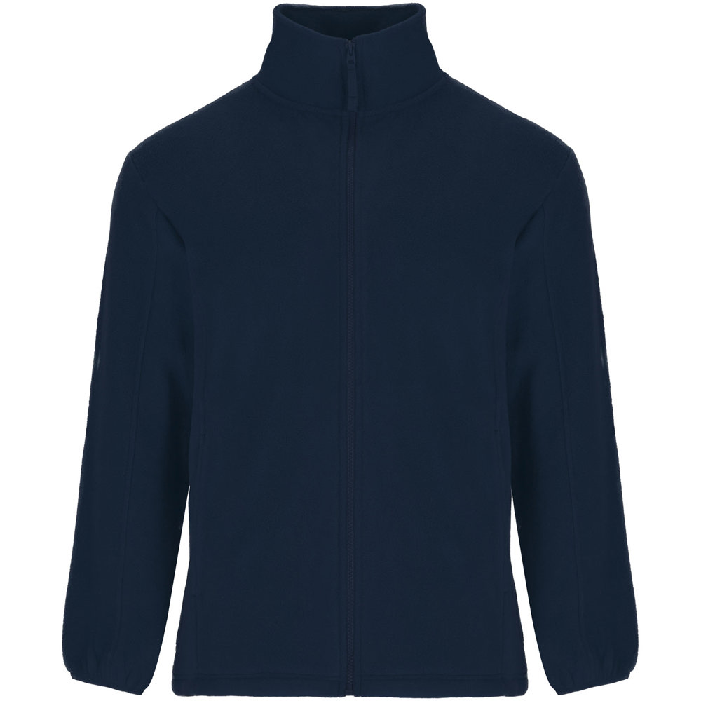 Artic fleece kinderjack met volledige rits - Marineblauw
