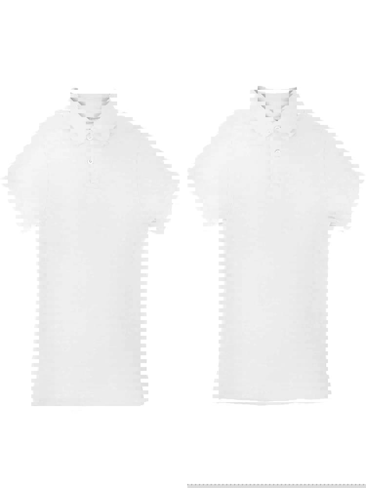 BS Evolution kids polo, 180 gr/m² - White (WHITE)