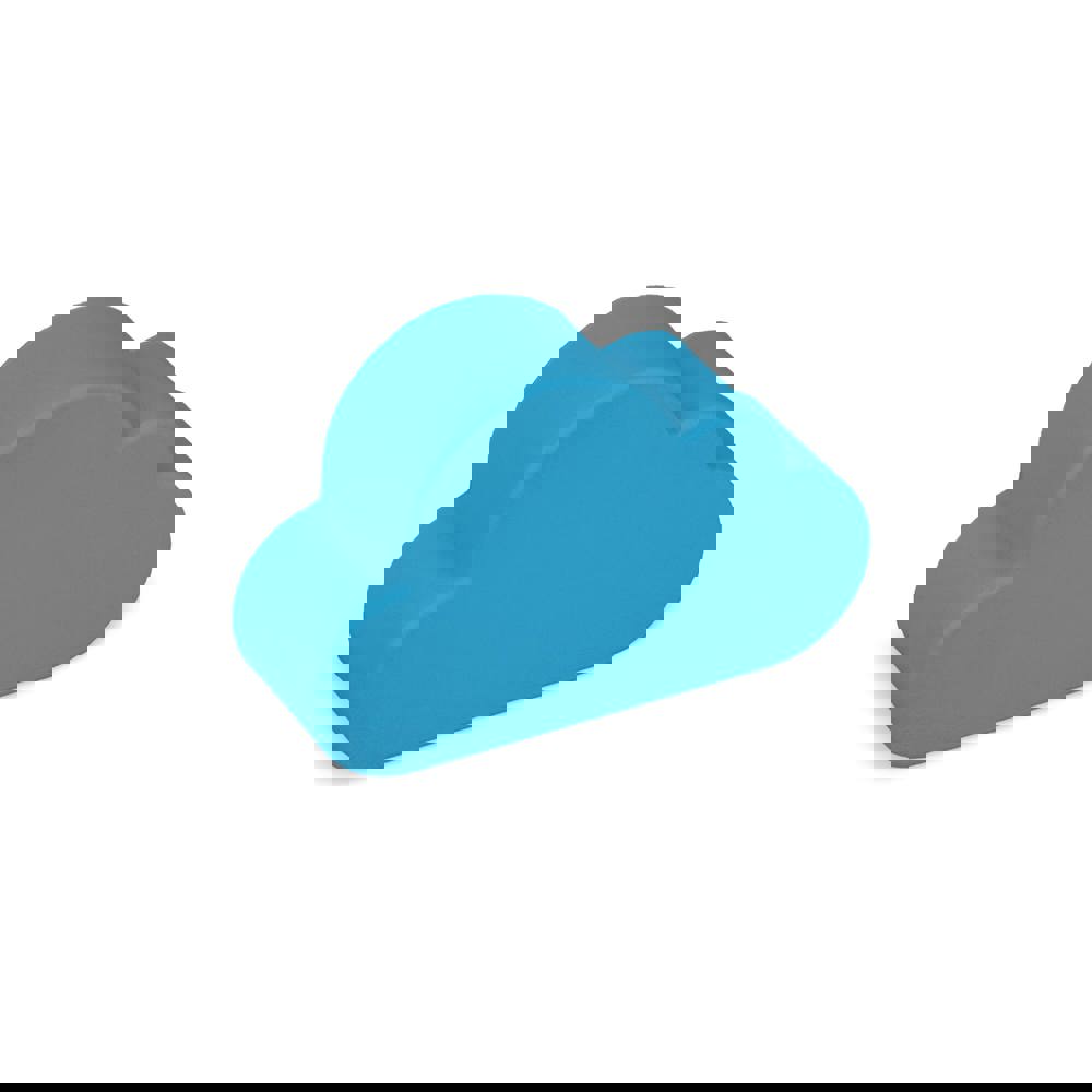 Anti-stress cloud - light blue