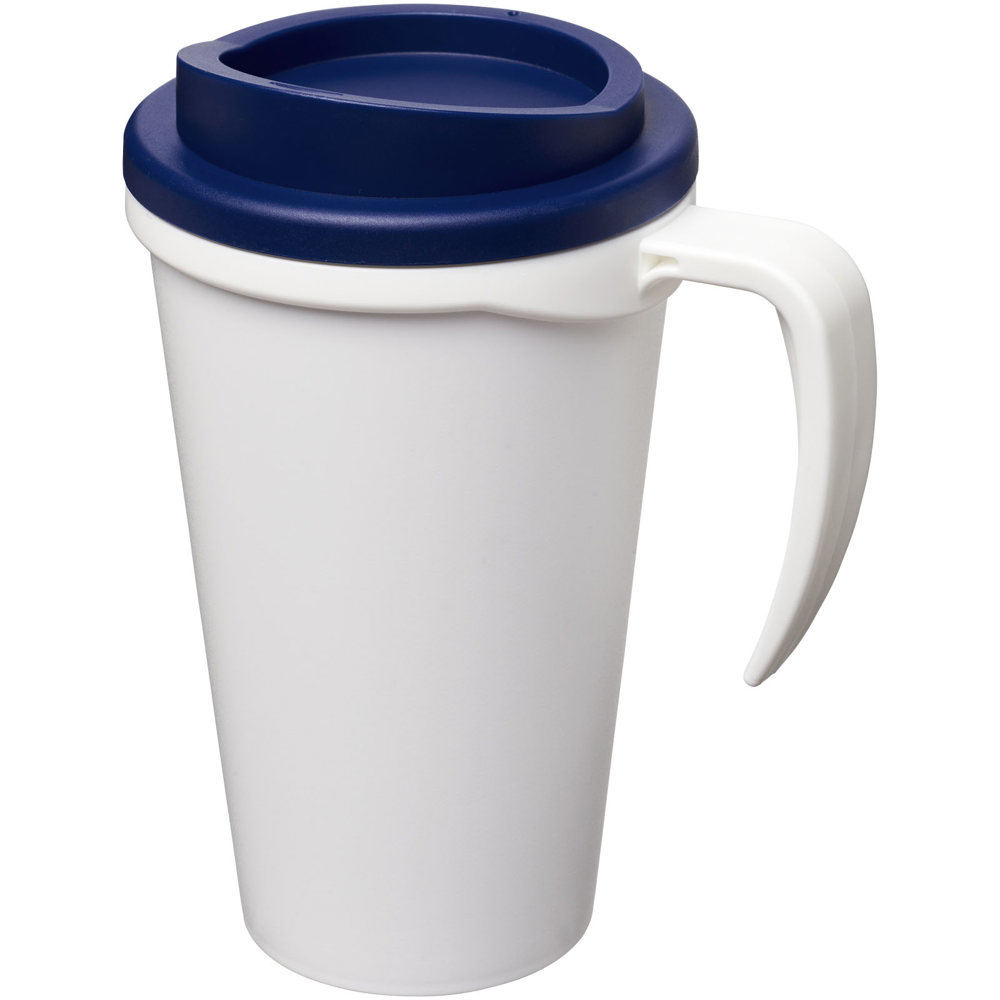 Americano® Grande 350 ml insulated mug - White, Blue