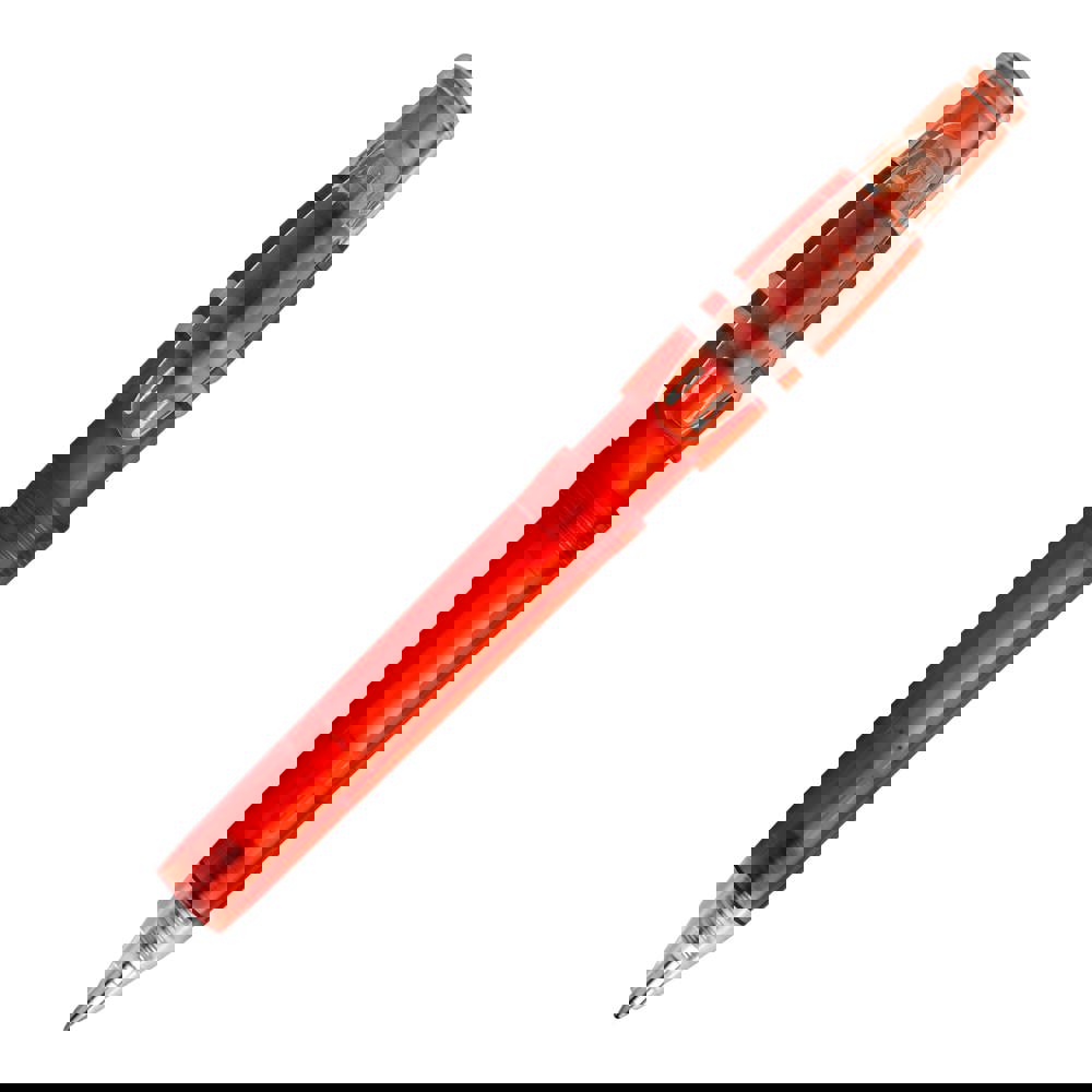 Ball pen Nora Clear transparent - Transparent / Red