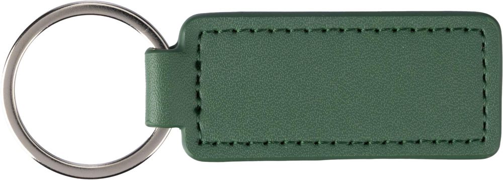 Apple leather and PU keychain Sabrina - green