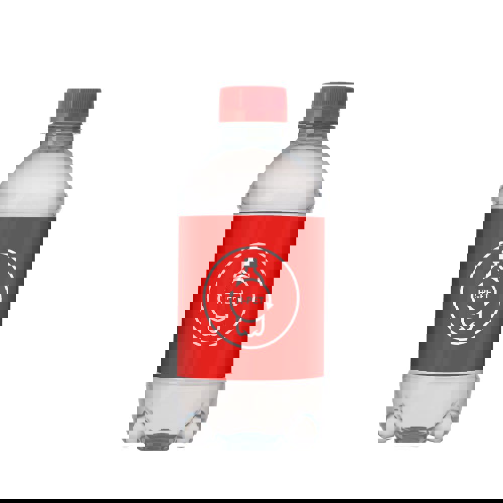 Spring water 330 ml with screw cap - Transparent/Red