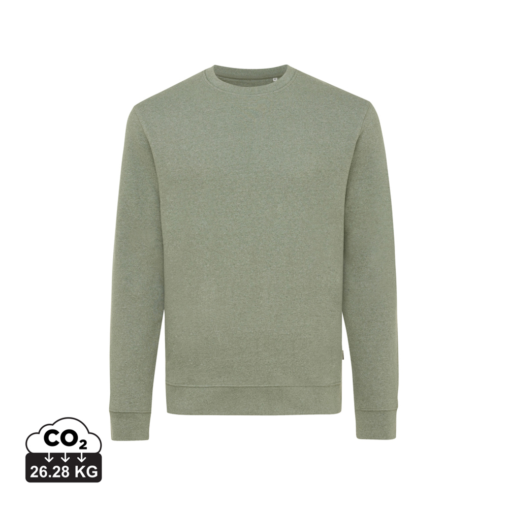 IQONIQ Denali recycled cotton crew neck undyed