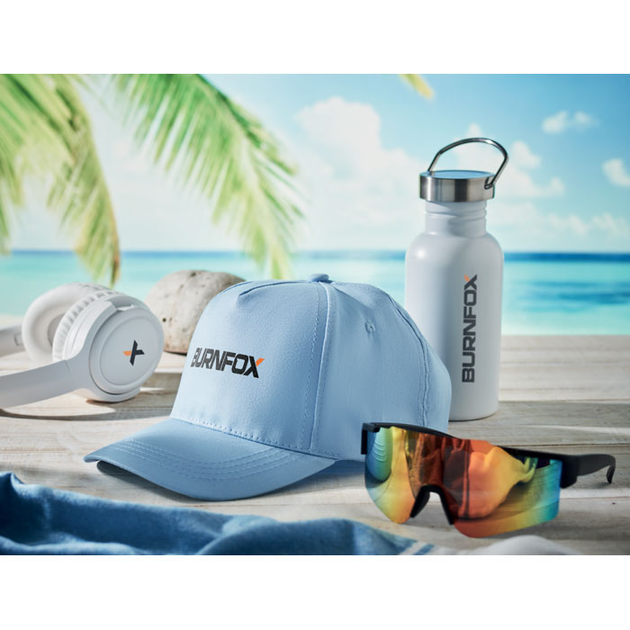 BUZZ - 5 panel baseball cap 160 gr/m