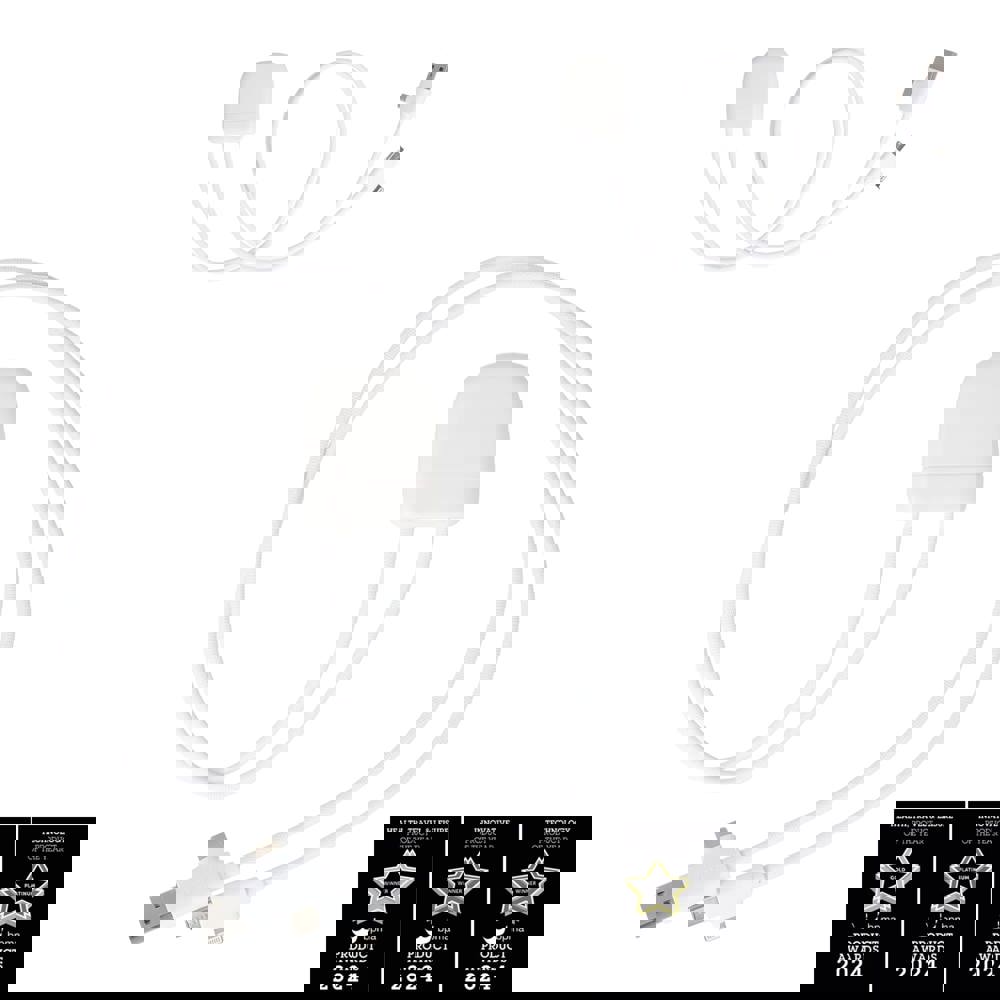 4034 - Xoopar Ice-Tag cable provided with Find My tracker - White