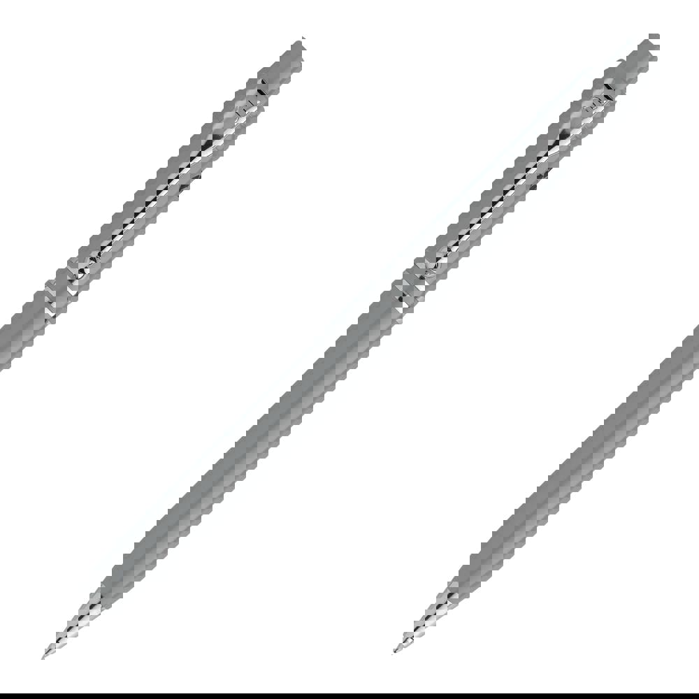 Ball pen Raja Chrome recycled hardcolour - Grey