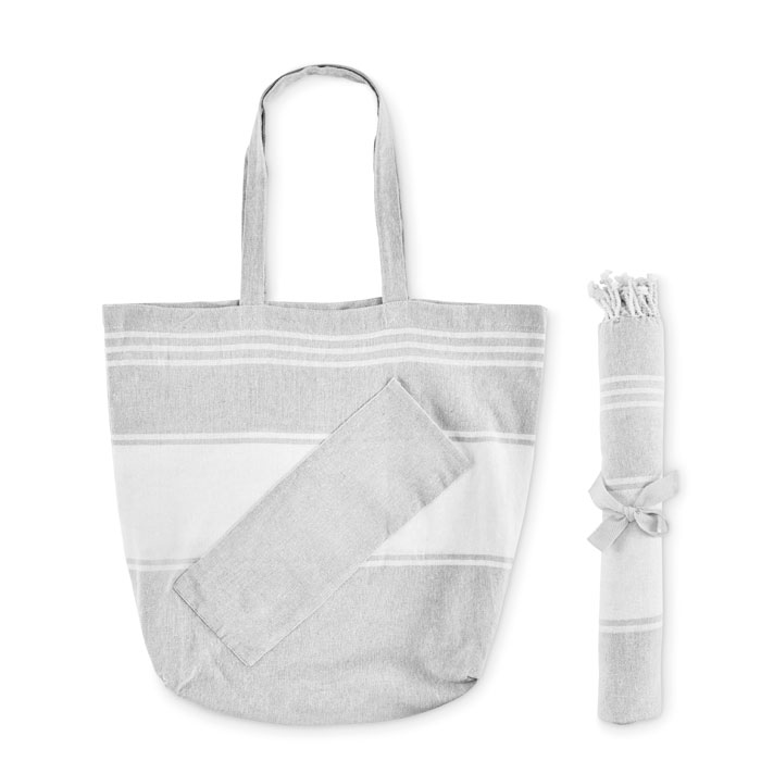 HUMMUM - Beach bag with hammam towel