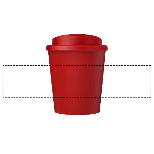 Americano® Espresso Eco 250 ml recycled tumbler with spill-proof lid 