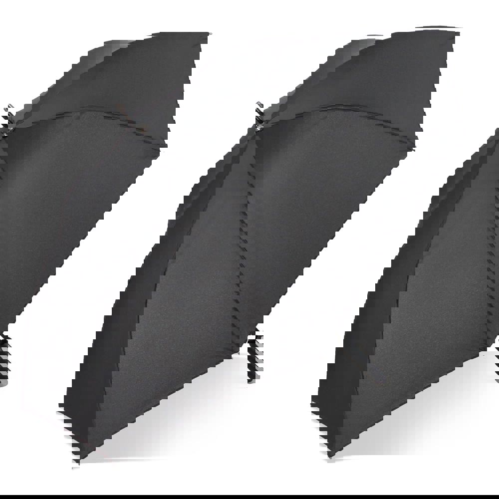 Emerantia 190T Pongee 23" Stick umbrella Auto open - Black