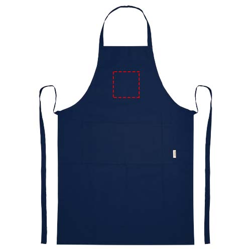 Odisha 200 g/m² OCS biologisch katoenen schort