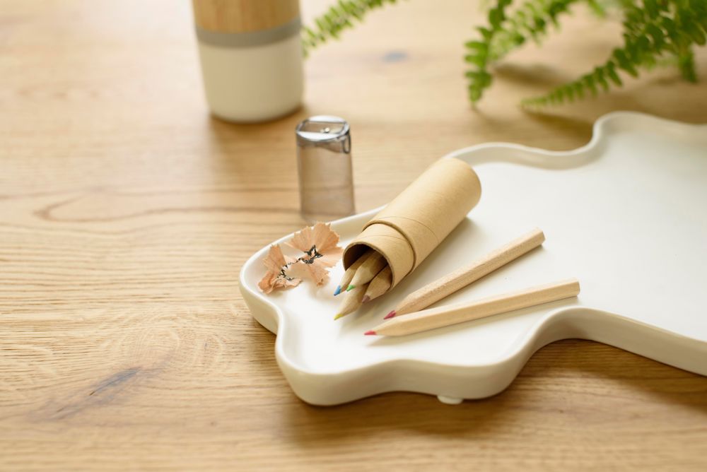 ABS and cardboard tube with pencils Libbie