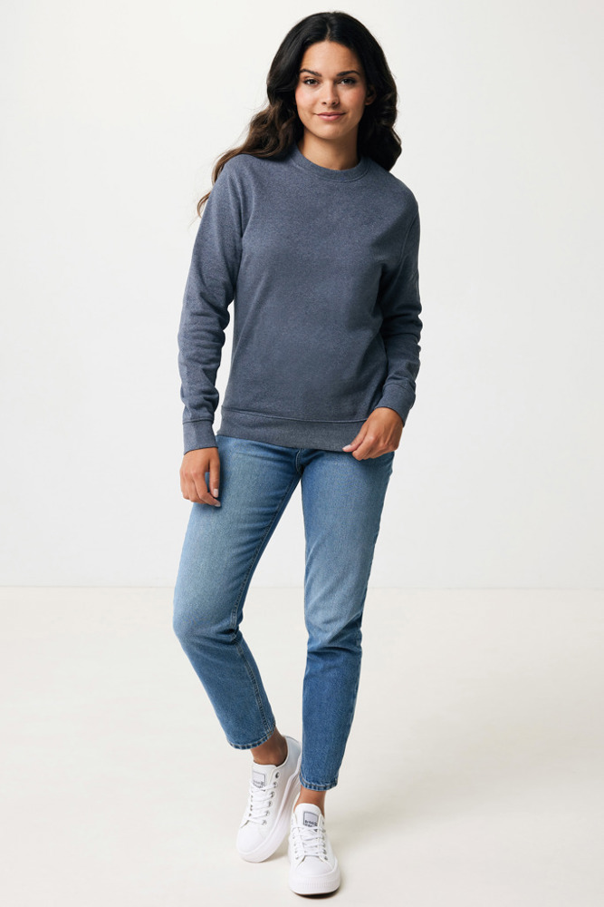 IQONIQ Denali recycled cotton crew neck undyed