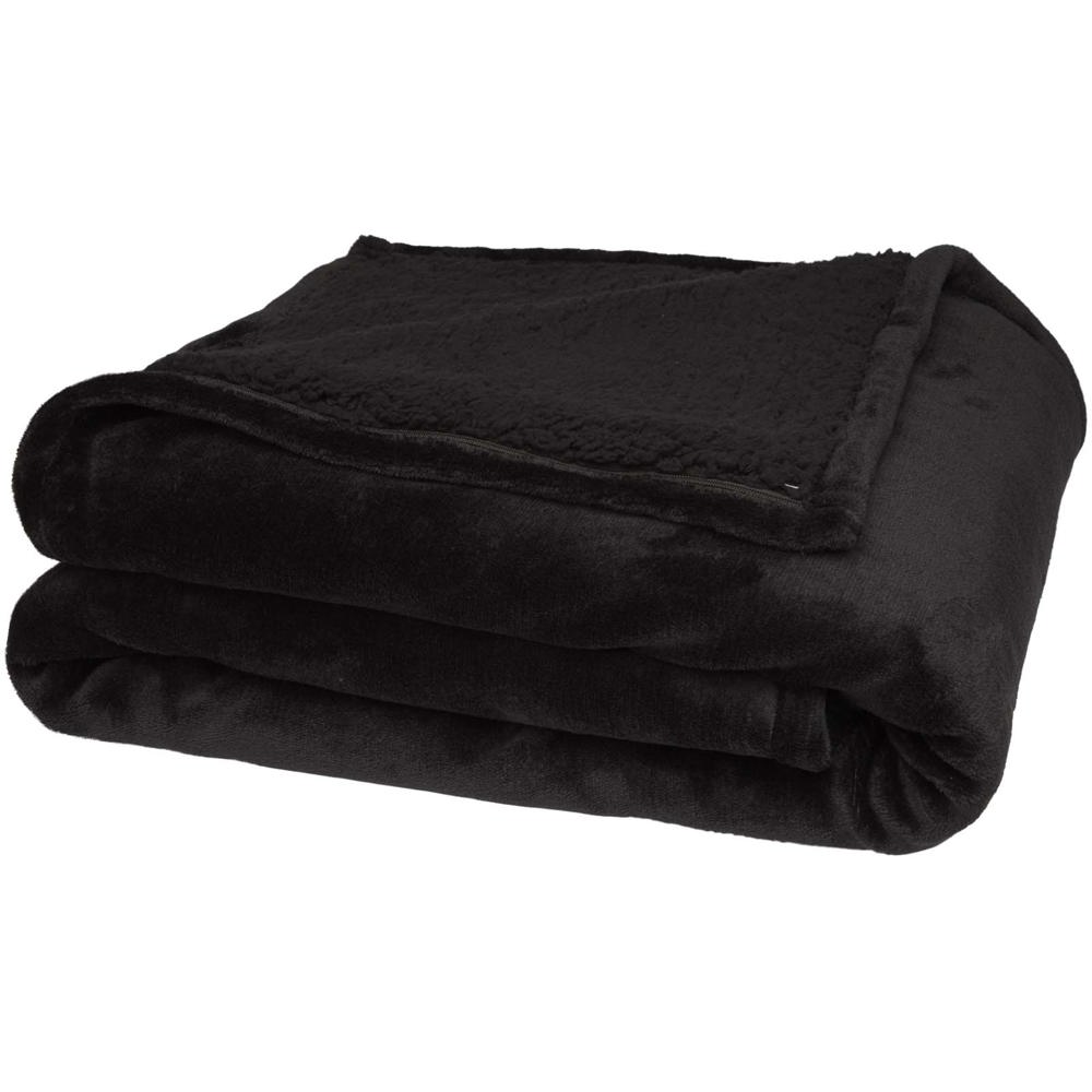 Ashen GRS recycled sherpa blanket