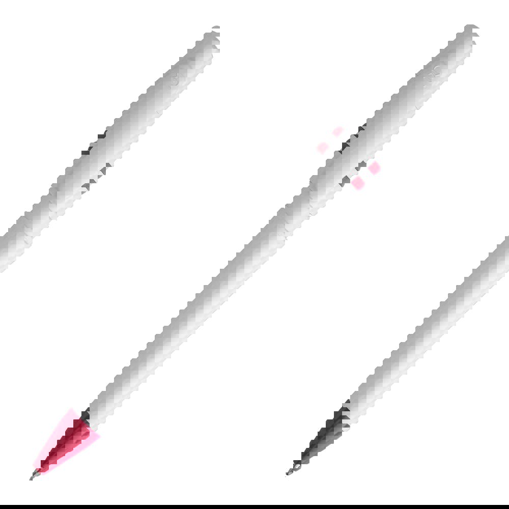 Ball pen Nora hardcolour - White / Pink
