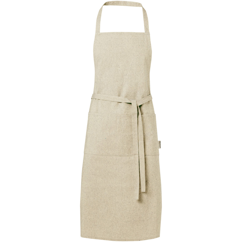 Pheebs 200 g/m² recycled cotton apron - Nature