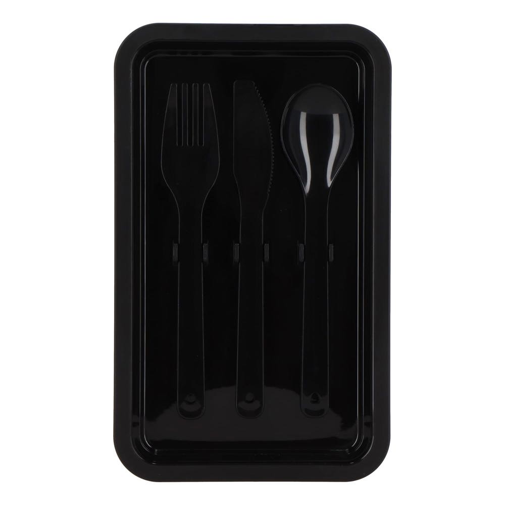 Double layer Lunch Box with Cutlery